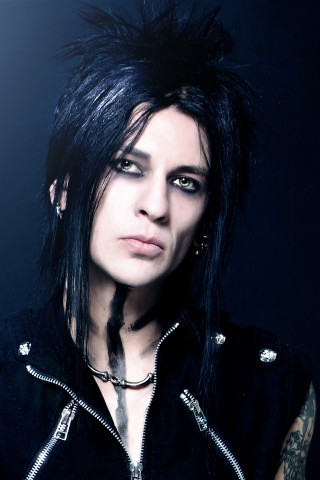 Man black hair piercings black 2 - alexander jansson free wallpaper for mobile