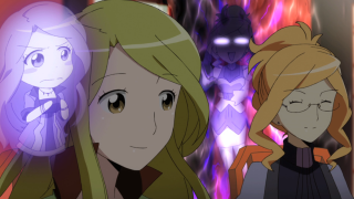 Anime characters group fire background - a fire background free wallpaper