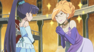 Anime girls building stars long - one girl free wallpaper