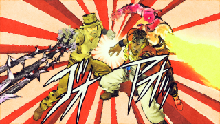 Man knife woman flower yellow - action pose free wallpaper