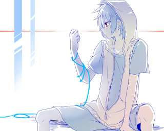 Person sitting floor laptop wire - a floor free wallpaper