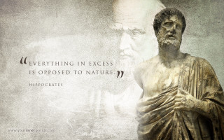 Statue man quote everything excess - everything free wallpaper