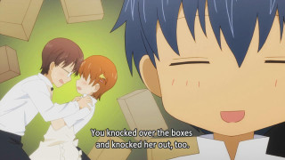 Kissing couple room boxes caption - box free wallpaper for desktop