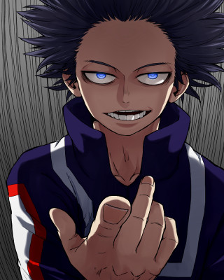 Man blue eyes black hair - ufotable free wallpaper for mobile