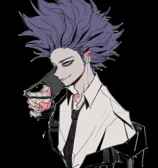 Man purple hair microphone serious - punk free wallpaper