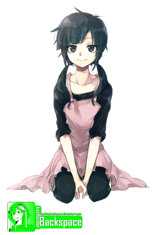 Girl sitting ground legs crossed 7 - underneath free wallpaper for mobile