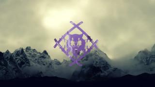 Purple black mountain wolf crossed - a wolf free wallpaper for desktop