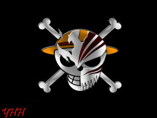 Skull hat swords pirate flag - two sword free wallpaper