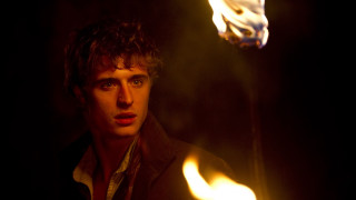 Man fire light hand reaching - david boyd free wallpaper