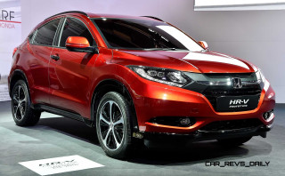 Red honda hrv car show - ding yunpeng free wallpaper
