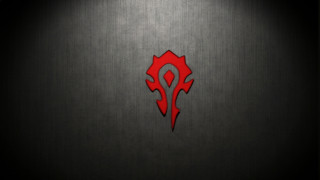 Red logo black background light - a red logo free wallpaper