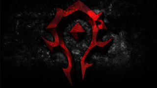 Red black logo dark background 5 - a red arrow free wallpaper