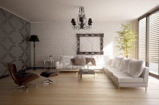 Living room couch comfortable modern 5 - vray free wallpaper