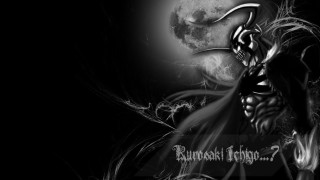 Demon fullmoon blackwhite photo text 2 - dark art free wallpaper