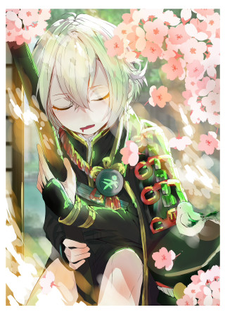 White hair green eyes window - green eye free wallpaper for mobile