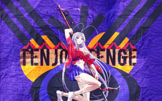 Woman red white baseballbat stage - a stage free wallpaper
