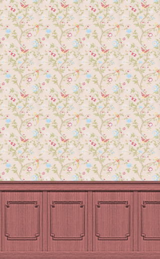 Flower pattern door window red - a wallpaper free wallpaper for mobile