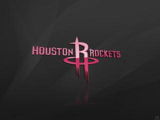 Houston rockets logo black background - dave arredondo free wallpaper