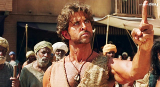 Man beard pointing finger air - a beard free wallpaper