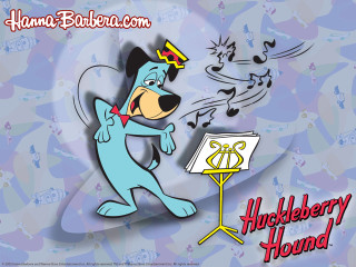 Cartoon dog hat musical instrument - a cartoon dog free wallpaper