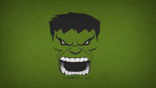 Green wall hulk face background - a green wall free wallpaper