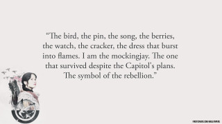 Woman bird quote book image - canon free wallpaper