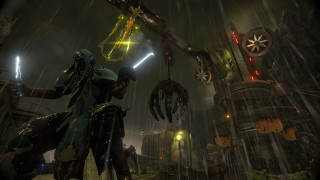 Man futuristic city giant robot - a futuristic city free wallpaper