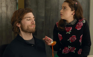 Man spoon woman surprised rose - a spoon free wallpaper