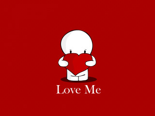 Person holding heart love me 2 - david ramsay hay free wallpaper