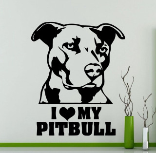 Dog wall sticker i love - free dogs wallpaper for tablet