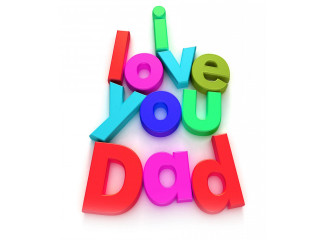 Colorful 3d i love you - dada free wallpaper
