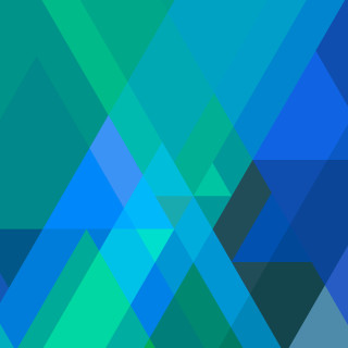 Blue green abstract triangle rectangles - triadic color scheme free wallpaper for tablet