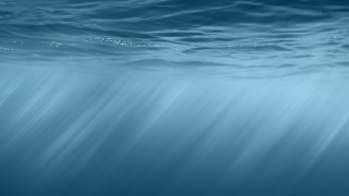 Blue ocean water bubbles surface - a blue ocean free wallpaper