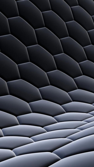 Black background wavy pattern dark - texture free wallpaper for mobile