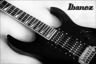 Black guitar white background name - dahlov ipcar free wallpaper