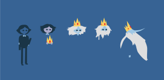 Ghost group characters phone smile - 2 d sprite free wallpaper