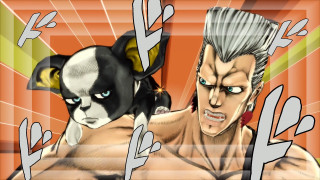 Man cat background characters image - a background free wallpaper