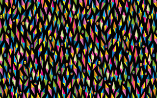 Colorful pattern vibrant surface multicolor - triangular free wallpaper