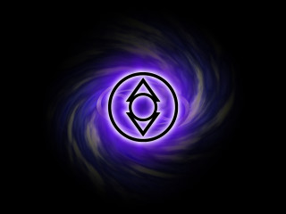Purple black swirl blue white - arcane free wallpaper