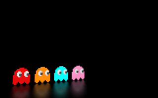 Pacman group pixel art chris - 2 d sprite free wallpaper