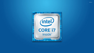 Intel core77 inside logo blue - ƒ 1. free wallpaper