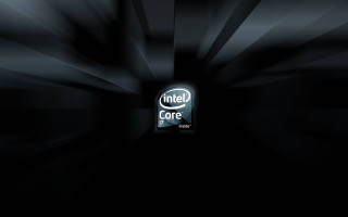 Intel core tunnel ray traced - light streak free wallpaper