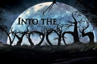 Creepy woods full moon gothic - dorothy hood free wallpaper