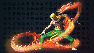Man dragon yellow head sword - a yellow head free wallpaper