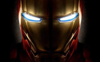 Ironman glowing eyes red helmet - a red helmet free wallpaper