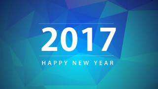 Blue green new year card - ƒ 1. free wallpaper for desktop