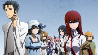 Anime characters group sky background 2 - a line free wallpaper