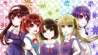 Girls group flower wallpaper background - madhouse free wallpaper for desktop