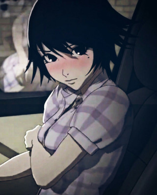 Woman sitting car arm crossed - a woman free wallpaper for mobile