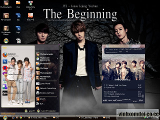 Desktop group people trees branches - a desktop computer screen free wallpaper